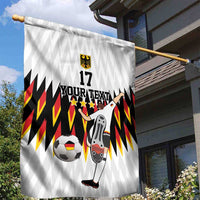 Custom Germany Football Garden Flag Sporty Style