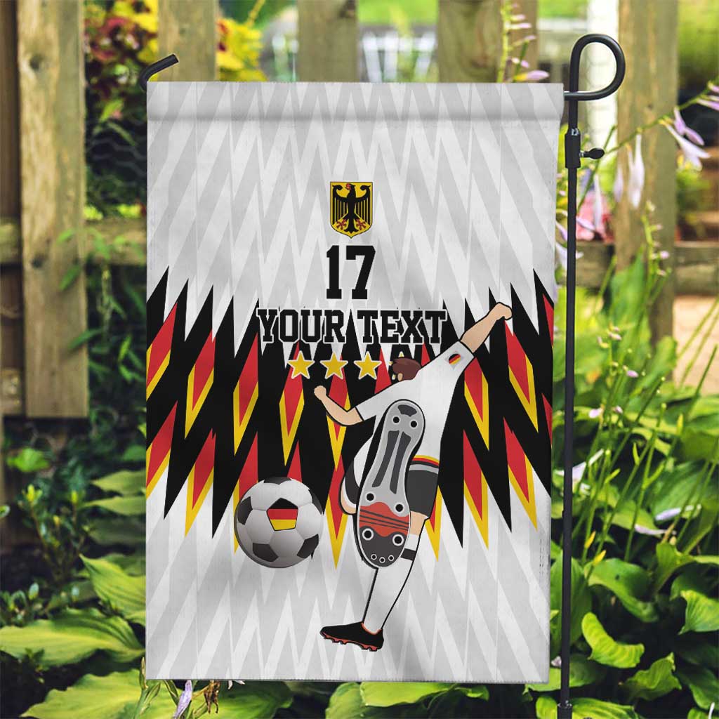Custom Germany Football Garden Flag Sporty Style