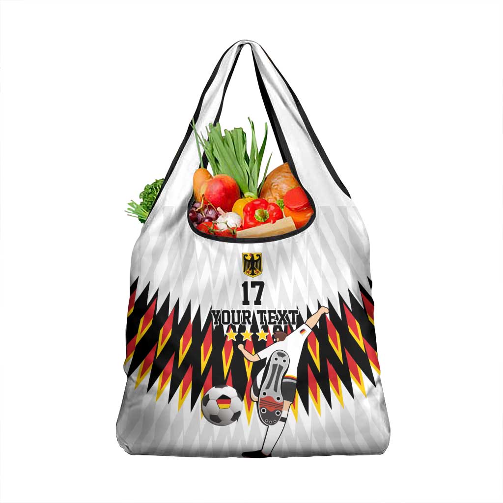 Custom Germany Football Grocery Bag Sporty Style