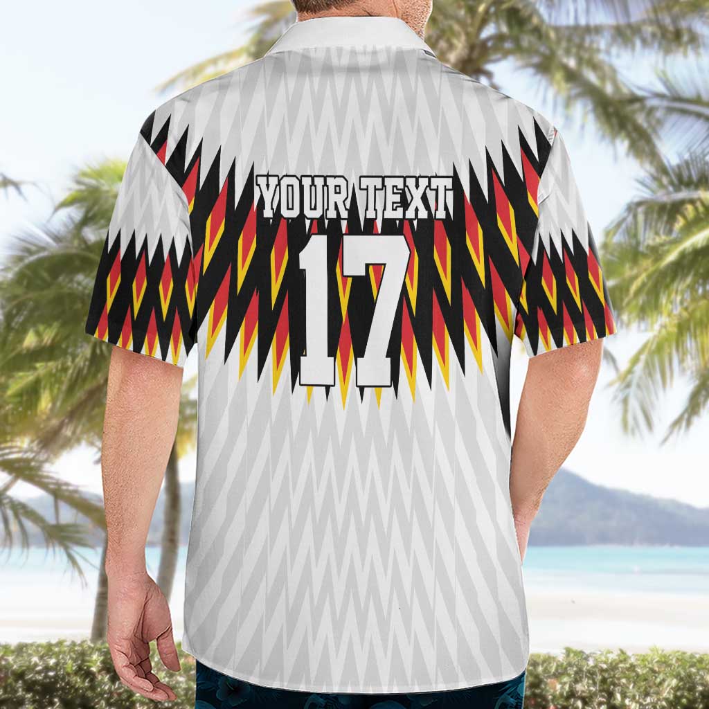Custom Germany Football Hawaiian Shirt Sporty Style