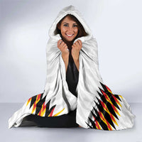 Custom Germany Football Hooded Blanket Sporty Style