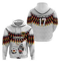 Custom Germany Football Hoodie Sporty Style