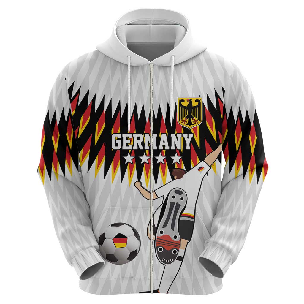Custom Germany Football Hoodie Sporty Style