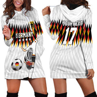 Custom Germany Football Hoodie Dress Sporty Style