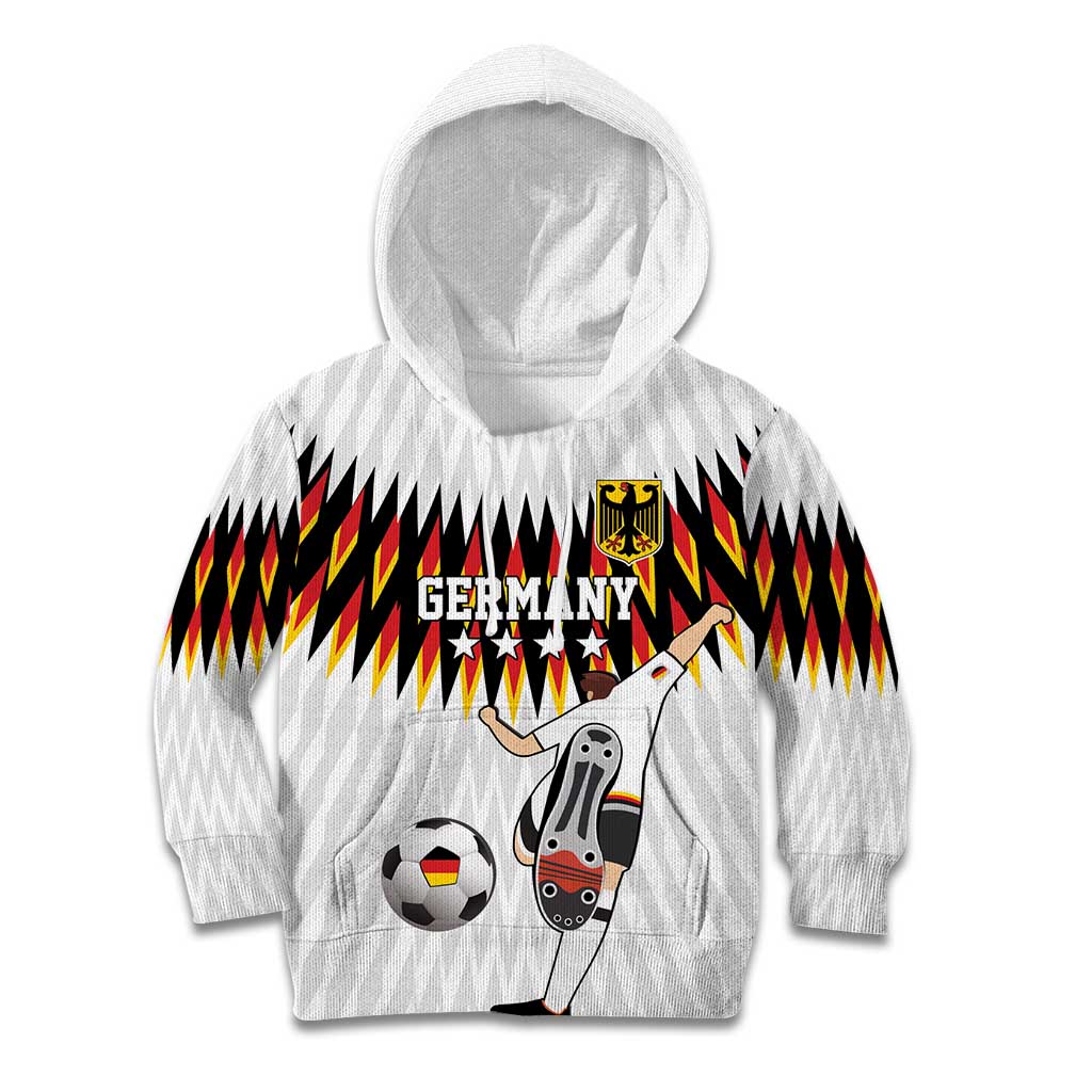 Custom Germany Football Kid Hoodie Sporty Style