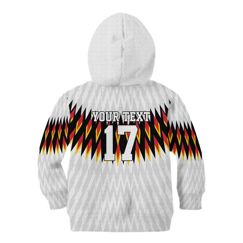 Custom Germany Football Kid Hoodie Sporty Style