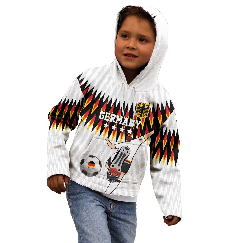 Custom Germany Football Kid Hoodie Sporty Style