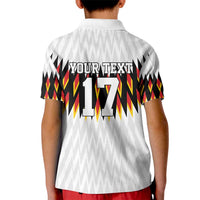 Custom Germany Football Kid Polo Shirt Sporty Style