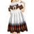Custom Germany Football Kid Short Sleeve Dress Sporty Style