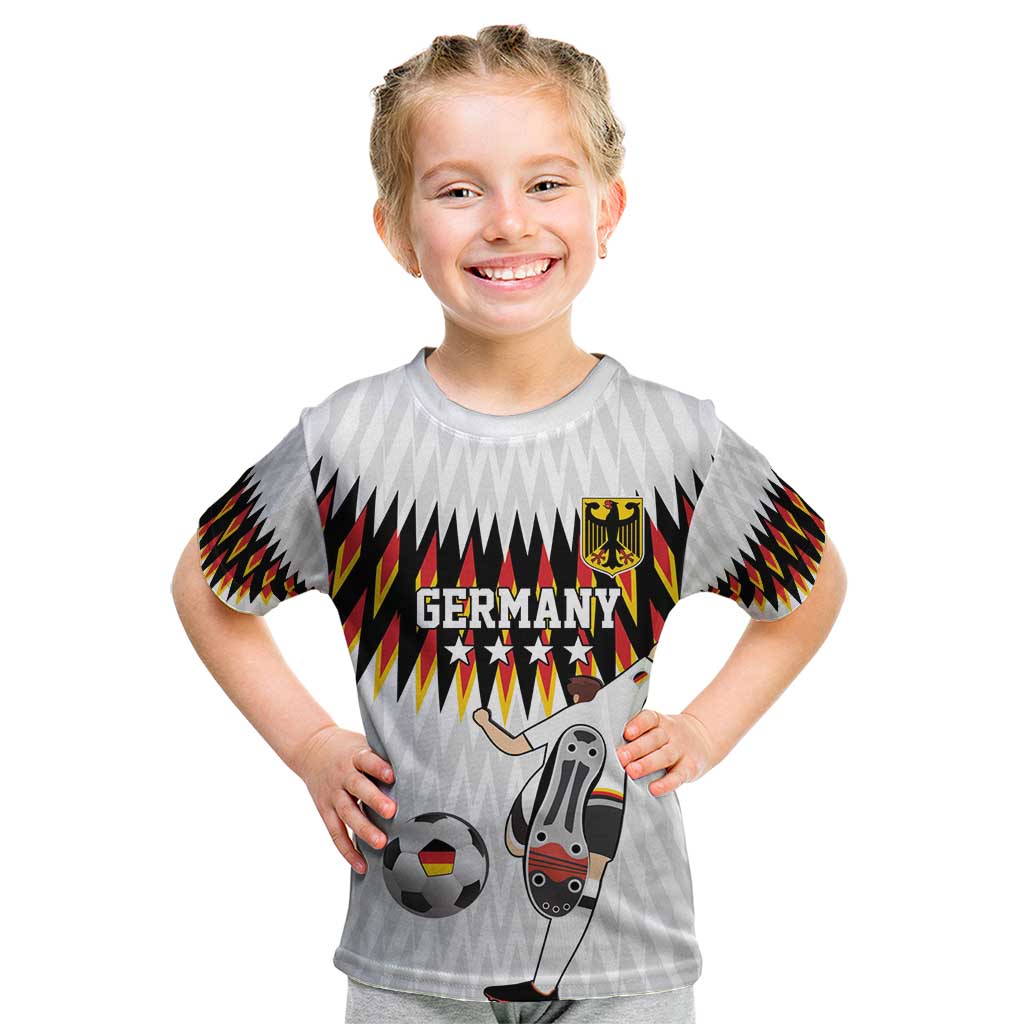 Custom Germany Football Kid T Shirt Sporty Style