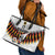 Custom Germany Football Leather Tote Bag Sporty Style