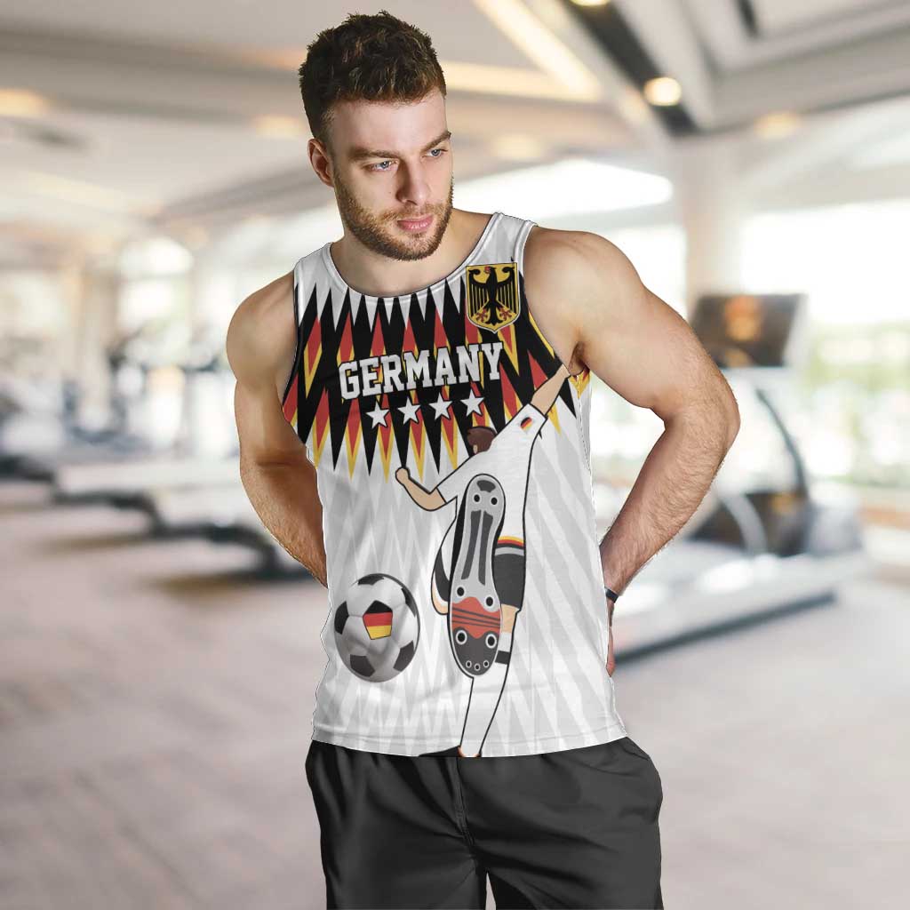 Custom Germany Football Men Tank Top Sporty Style