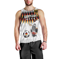 Custom Germany Football Men Tank Top Sporty Style