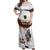 Custom Germany Football Off Shoulder Maxi Dress Sporty Style