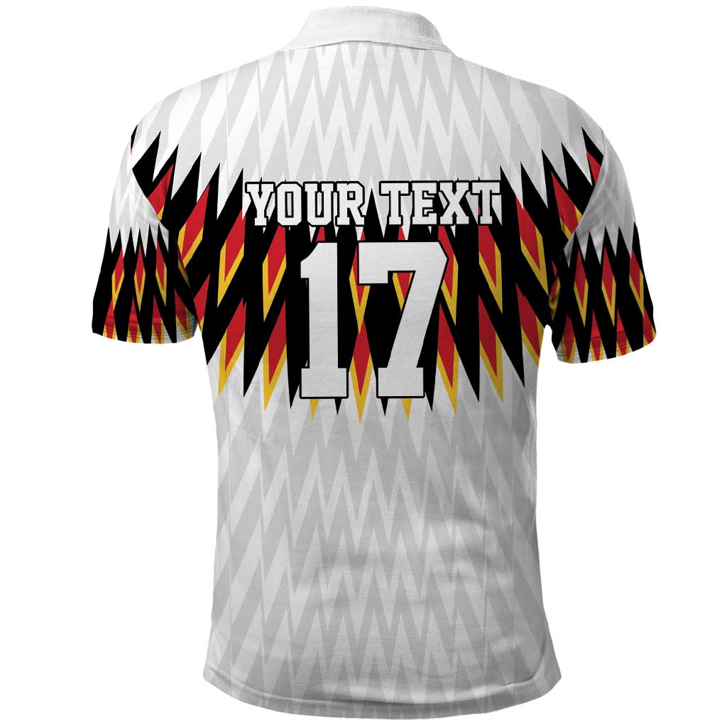Custom Germany Football Polo Shirt Sporty Style