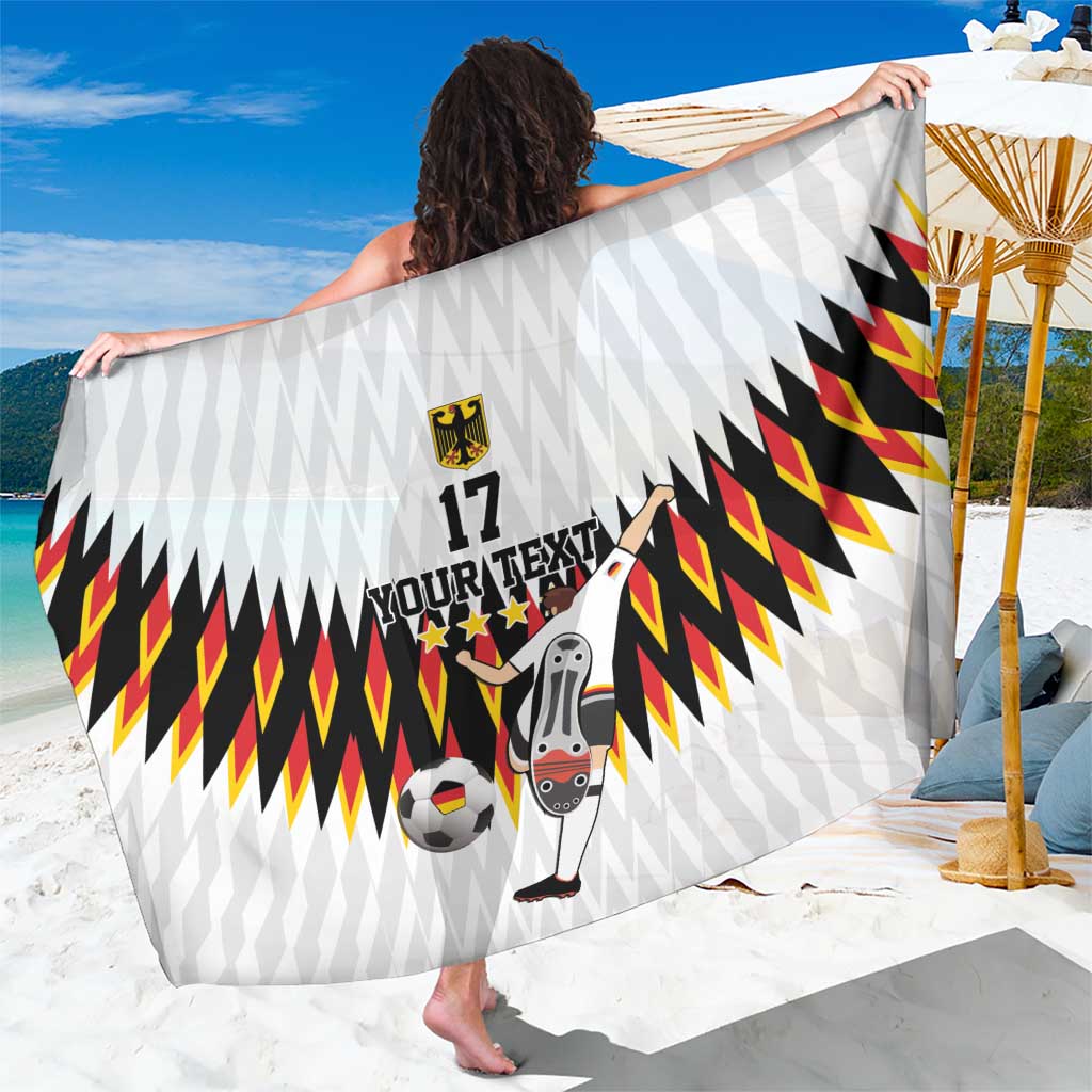 Custom Germany Football Sarong Sporty Style