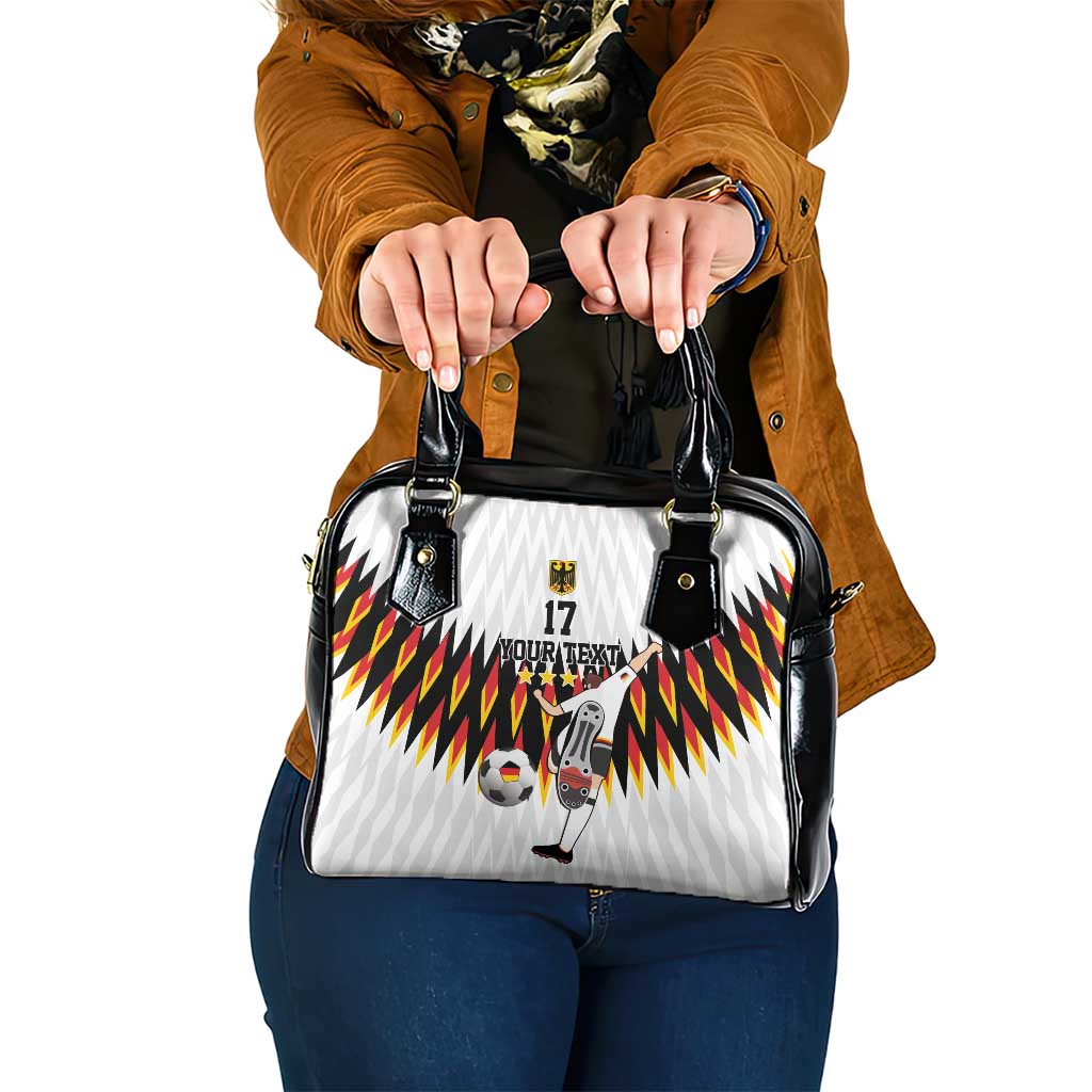 Custom Germany Football Shoulder Handbag Sporty Style