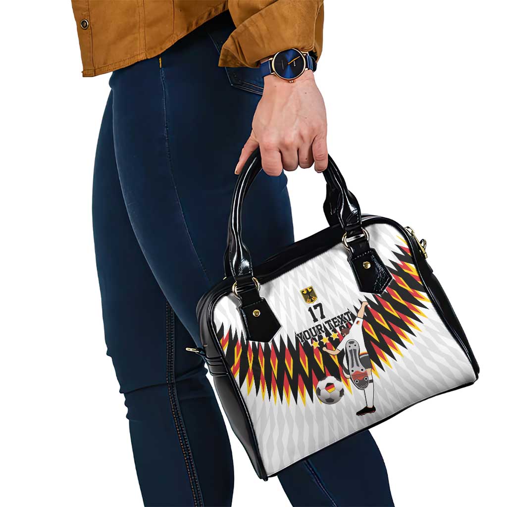 Custom Germany Football Shoulder Handbag Sporty Style