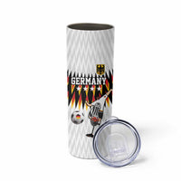 Custom Germany Football Skinny Tumbler Sporty Style