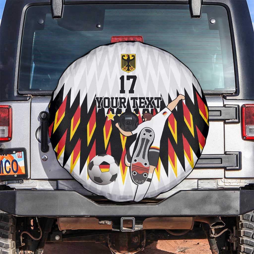 Custom Germany Football Spare Tire Cover Sporty Style