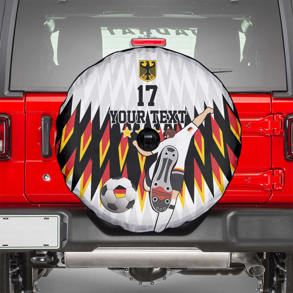 Custom Germany Football Spare Tire Cover Sporty Style