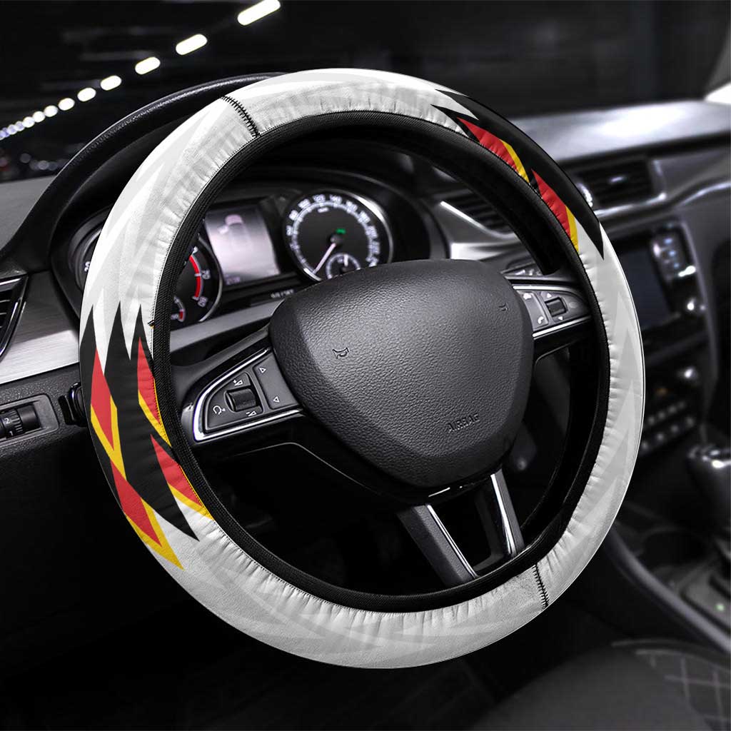 Germany Football Steering Wheel Cover Sporty Style