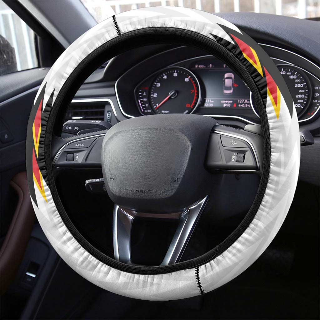 Germany Football Steering Wheel Cover Sporty Style