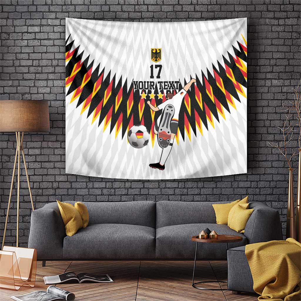 Custom Germany Football Tapestry Sporty Style