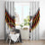 Custom Germany Football Window Curtain Sporty Style