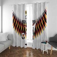 Custom Germany Football Window Curtain Sporty Style
