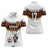 Custom Germany Football Women Polo Shirt Sporty Style