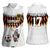 Custom Germany Football Women Sleeveless Polo Shirt Sporty Style