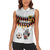 Custom Germany Football Women Sleeveless Polo Shirt Sporty Style