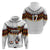 Custom Germany Football Zip Hoodie Sporty Style