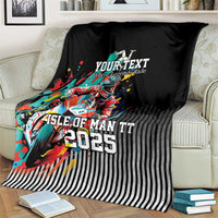 Personalized Isle of Man TT Blanket Motorcycle Racing
