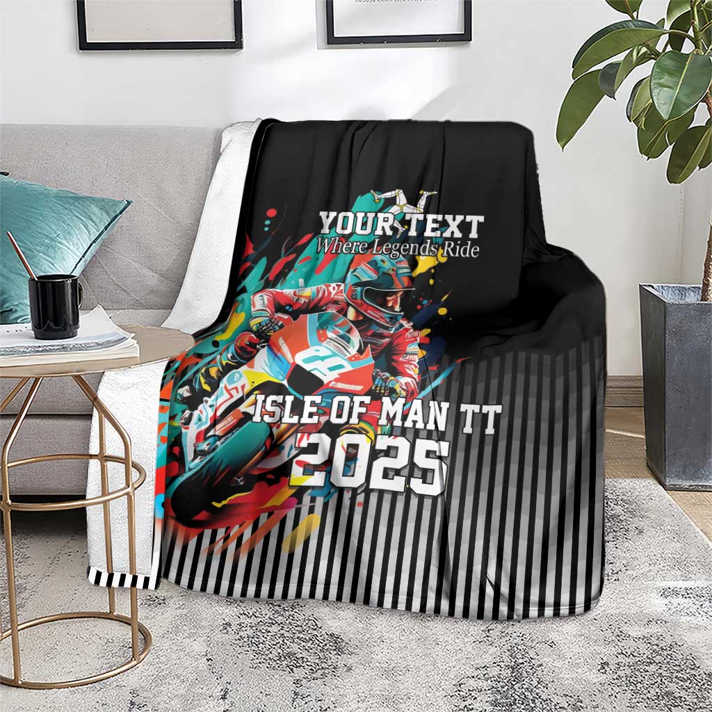 Personalized Isle of Man TT Blanket Motorcycle Racing