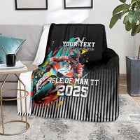 Personalized Isle of Man TT Blanket Motorcycle Racing