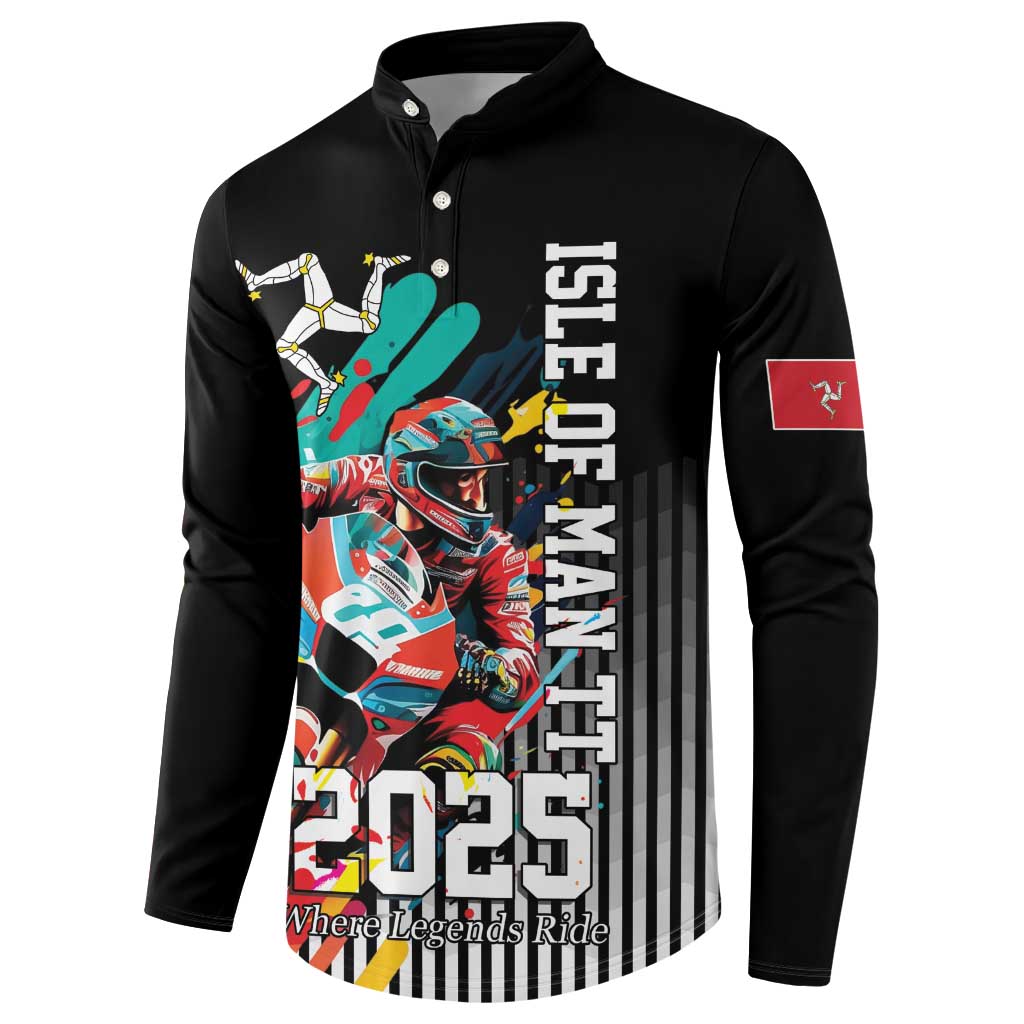 Personalized Isle of Man TT Button Sweatshirt Motorcycle Racing