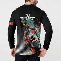 Personalized Isle of Man TT Button Sweatshirt Motorcycle Racing