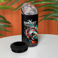 Personalized Isle of Man TT 4 in 1 Can Cooler Tumbler Motorcycle Racing