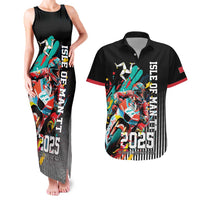 Personalized Isle of Man TT Couples Matching Tank Maxi Dress and Hawaiian Shirt Motorcycle Racing