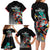 Personalized Isle of Man TT Family Matching Long Sleeve Bodycon Dress and Hawaiian Shirt Motorcycle Racing