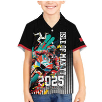 Personalized Isle of Man TT Family Matching Mermaid Dress and Hawaiian Shirt Motorcycle Racing