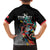 Personalized Isle of Man TT Family Matching Off The Shoulder Long Sleeve Dress and Hawaiian Shirt Motorcycle Racing