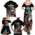 Personalized Isle of Man TT Family Matching Summer Maxi Dress and Hawaiian Shirt Motorcycle Racing