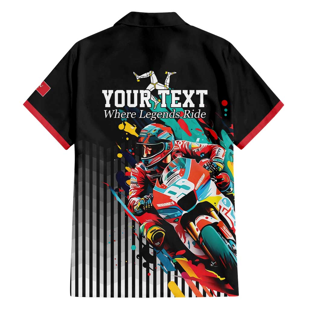 Personalized Isle of Man TT Family Matching Summer Maxi Dress and Hawaiian Shirt Motorcycle Racing