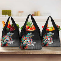 Personalized Isle of Man TT Grocery Bag Motorcycle Racing
