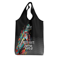 Personalized Isle of Man TT Grocery Bag Motorcycle Racing