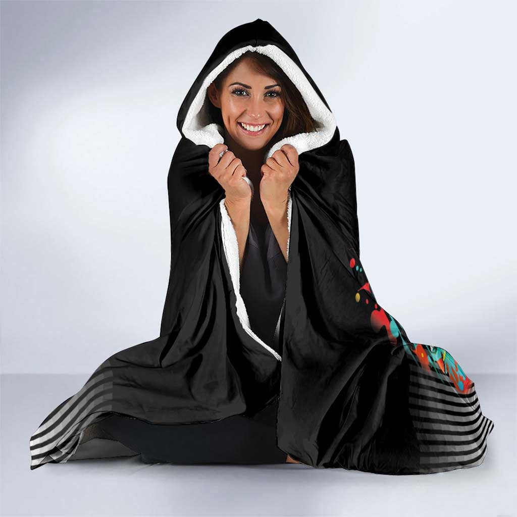 Personalized Isle of Man TT Hooded Blanket Motorcycle Racing