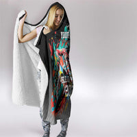 Personalized Isle of Man TT Hooded Blanket Motorcycle Racing